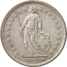 Coin, Switzerland, 2 Francs, 1960, Bern, AU(55-58), Silver, KM:21