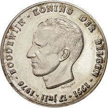 Belgium, 250 Francs, 250 Frank, 1976, Brussels, MS(63), Silver, KM:158.2