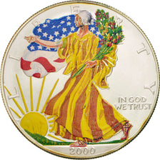 Coin, United States, Dollar, 2000, U.S. Mint, Philadelphia, MS(64), Silver