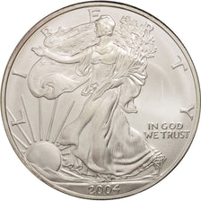 United States, Dollar, 2004, U.S. Mint, Philadelphia, MS(63), Silver, KM:273