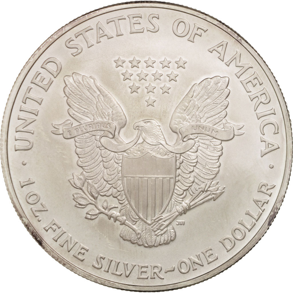 United States, Dollar, 2004, U.S. Mint, Philadelphia, MS(63), Silver, KM:273