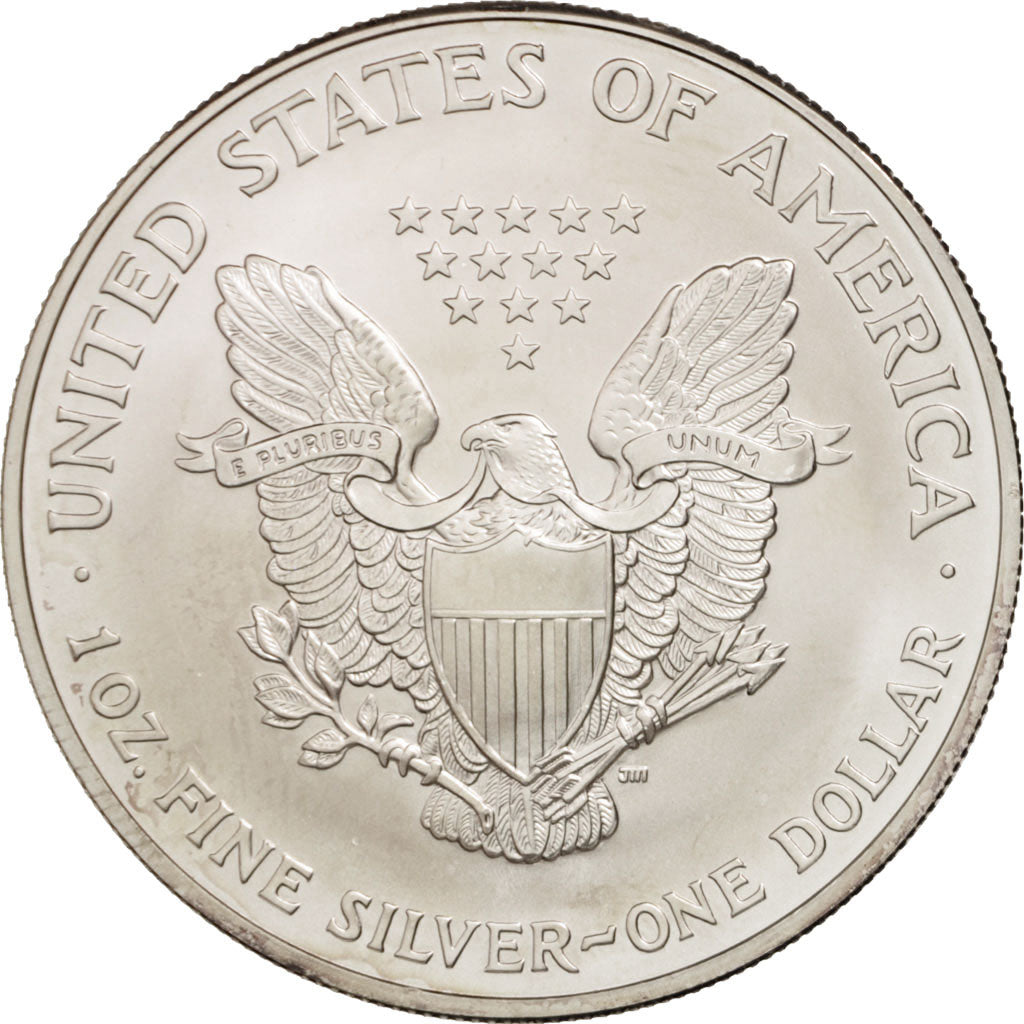United States, Dollar, 2003, U.S. Mint, Philadelphia, MS(64), Silver, KM:273