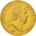 Francia, Louis XVIII, 40 Francs, 1818, Lille, BB, Oro, KM:713.6