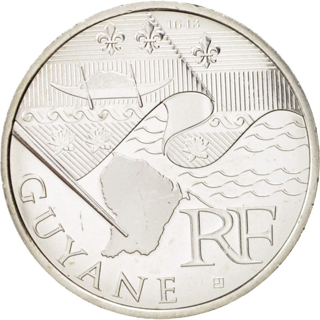 Coin, France, 10 Euro, 2010, MS(64), Silver, KM:1654