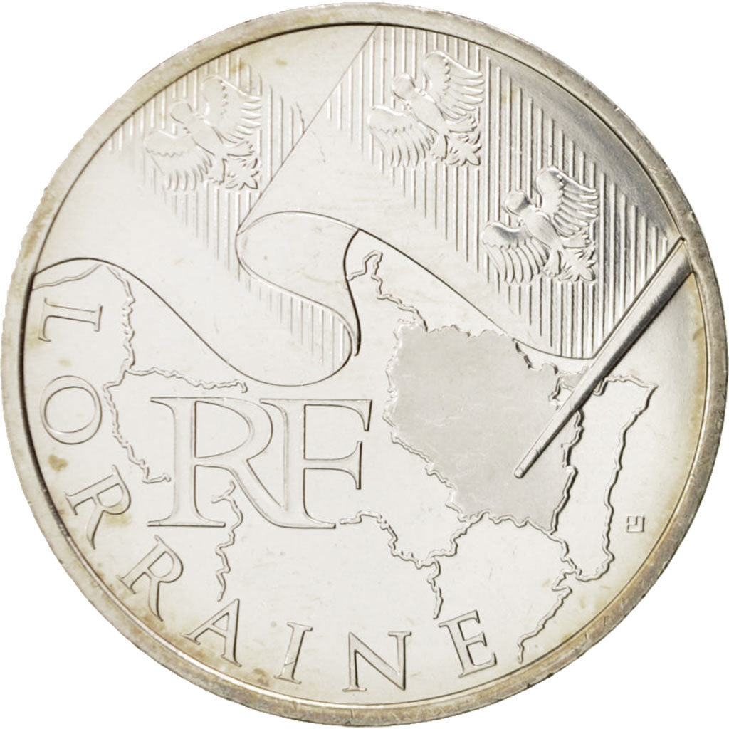 Moneta, Francia, 10 Euro, 2010, FDC, Argento, KM:1661