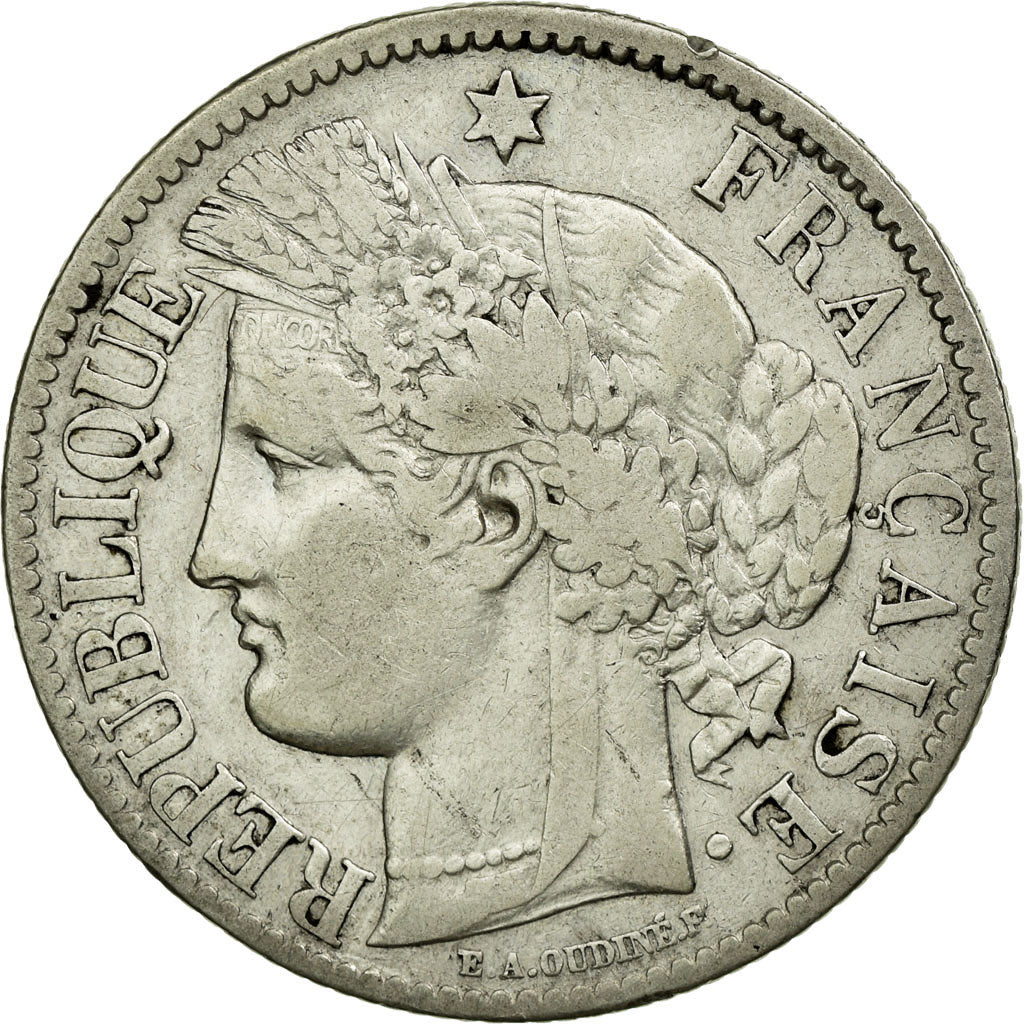 Monnaie, France, Cérès, 2 Francs, 1895, Paris, TB+, Argent, KM:817.1
