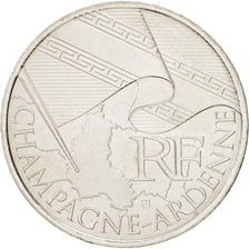 Francia, 10 Euro Champagne-Ardennes, 2010, FDC, Argento, KM:1651