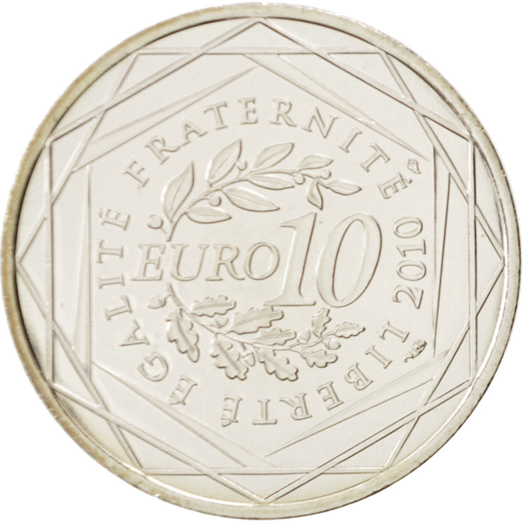 Coin, France, 10 Euro, 2010, MS(65-70), Silver, KM:1647