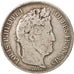 Coin, France, Louis-Philippe, 5 Francs, 1833, Lyon, VF(20-25), Silver, KM:749.4