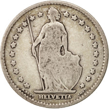 Switzerland, Franc, 1898, Bern, F(12-15), Silver, KM:24