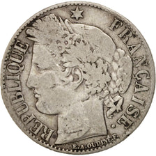 Moneta, Francia, Cérès, Franc, 1894, Paris, MB+, Argento, KM:822.1