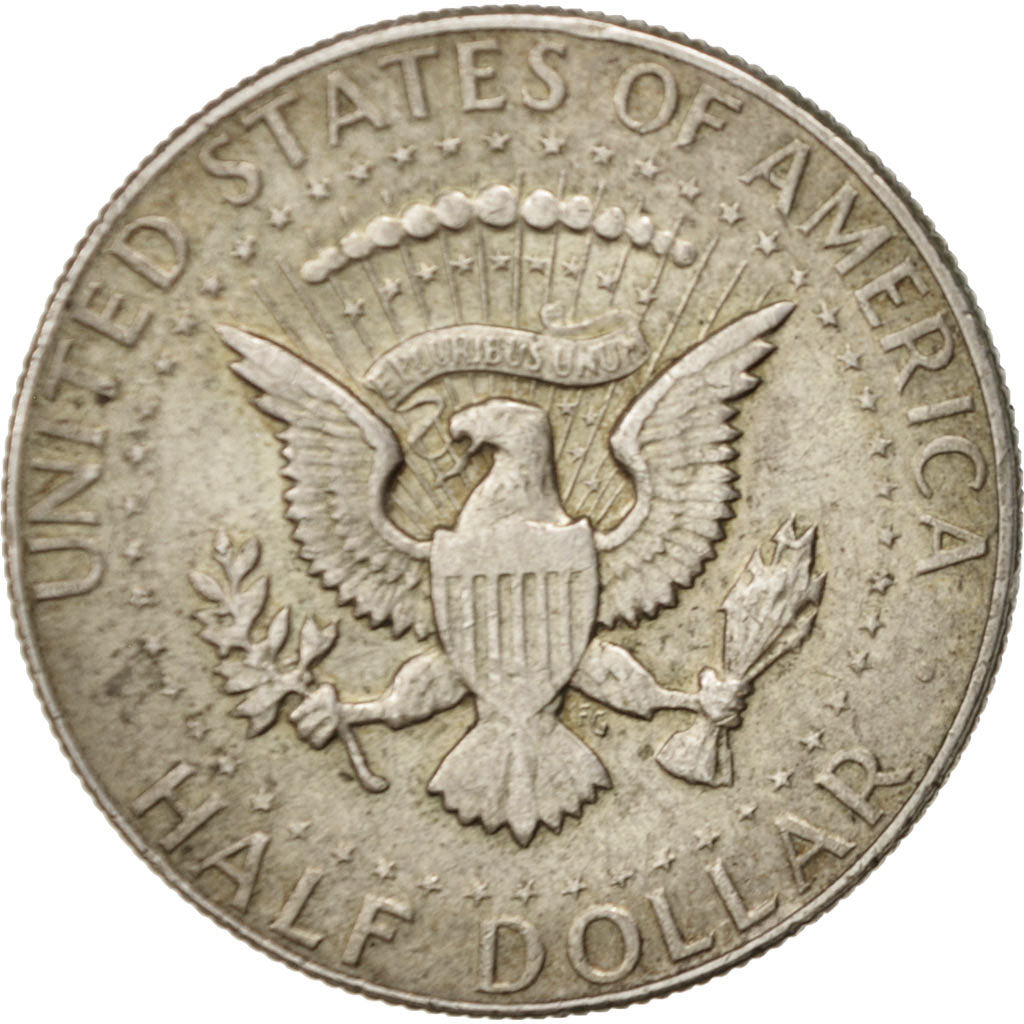 United States, Kennedy Half Dollar, 1969, Denver, AU(50-53), Silver, KM:202a