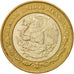 Mexico, 10 Pesos, 2005, Mexico City, AU(50-53), Bi-Metallic, KM:616