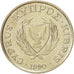 Monnaie, Chypre, 10 Cents, 1990, SUP+, Nickel-brass, KM:56.2