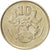 Munten, Cyprus, 10 Cents, 1990, PR+, Nickel-brass, KM:56.2