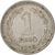 Moneta, Argentina, Peso, 1958, BB, Acciaio ricoperto in nichel, KM:57