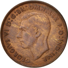 Australia, George VI, Penny, 1942, EF(40-45), Bronze, KM:36