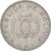 Bolivia, 5 Centavos, 1987, AU(50-53), Stainless Steel, KM:201