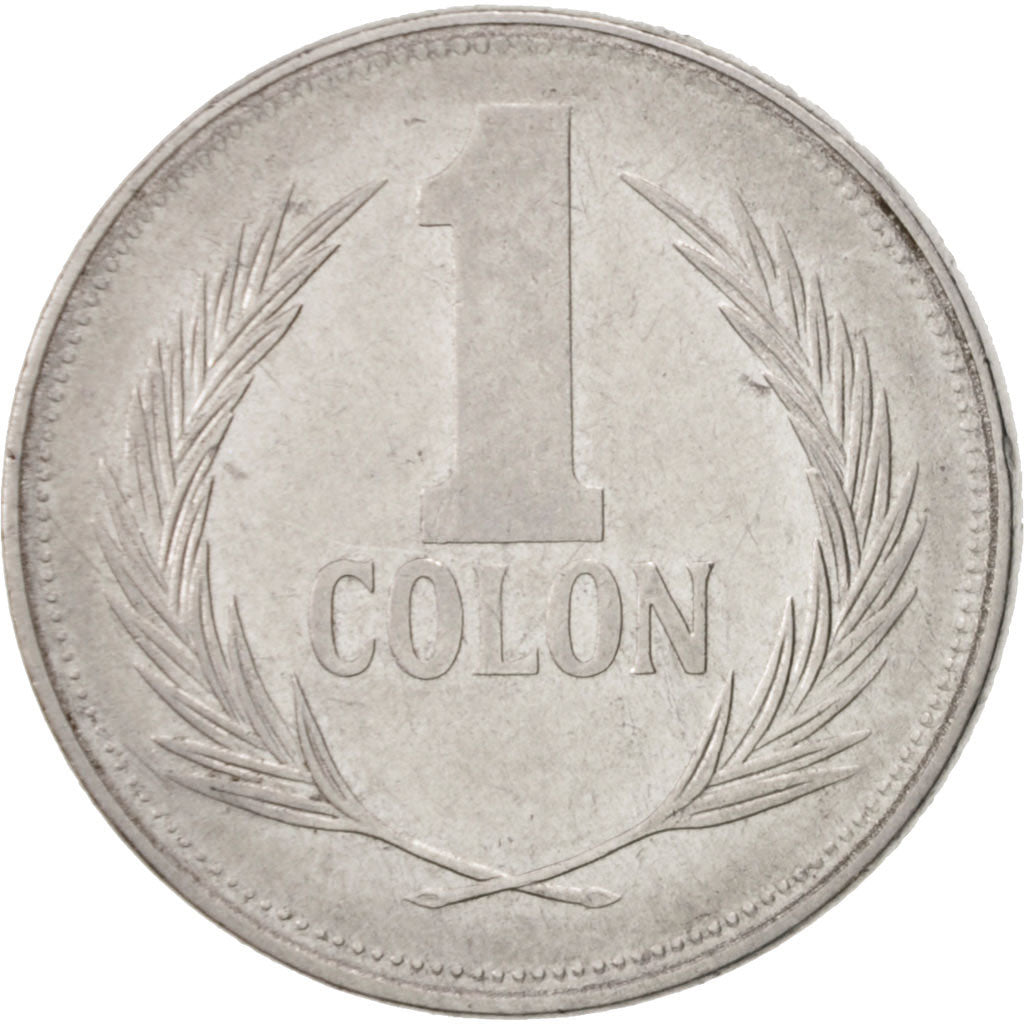 El Salvador, Colon, 1988, AU(50-53), Stainless Steel, KM:156