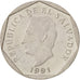 El Salvador, 5 Centavos, 1991, AU(50-53), Copper-Nickel Clad Steel, KM:154a