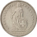 Coin, Switzerland, 2 Francs, 1988, Bern, EF(40-45), Copper-nickel, KM:21a.3