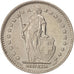 Münze, Schweiz, Franc, 1970, Bern, VZ, Copper-nickel, KM:24a.1
