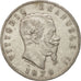 Italy, Vittorio Emanuele II, 5 Lire, 1870, Milan, VF(30-35), Silver, KM:8.3