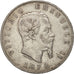 Italia, Vittorio Emanuele II, 5 Lire, 1872, Milan, MB+, Argento, KM:8.3