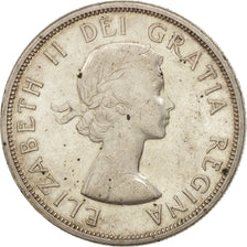 Moneda, Canadá, Elizabeth II, Dollar, 1963, Royal Canadian Mint, Ottawa, EBC