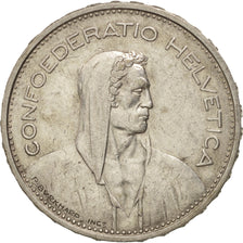 Switzerland, 5 Francs, 1933, Bern, EF(40-45), Silver, KM:40
