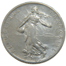 Moneta, Francia, Semeuse, 2 Francs, 1902, Paris, BB+, Argento, KM:845.1
