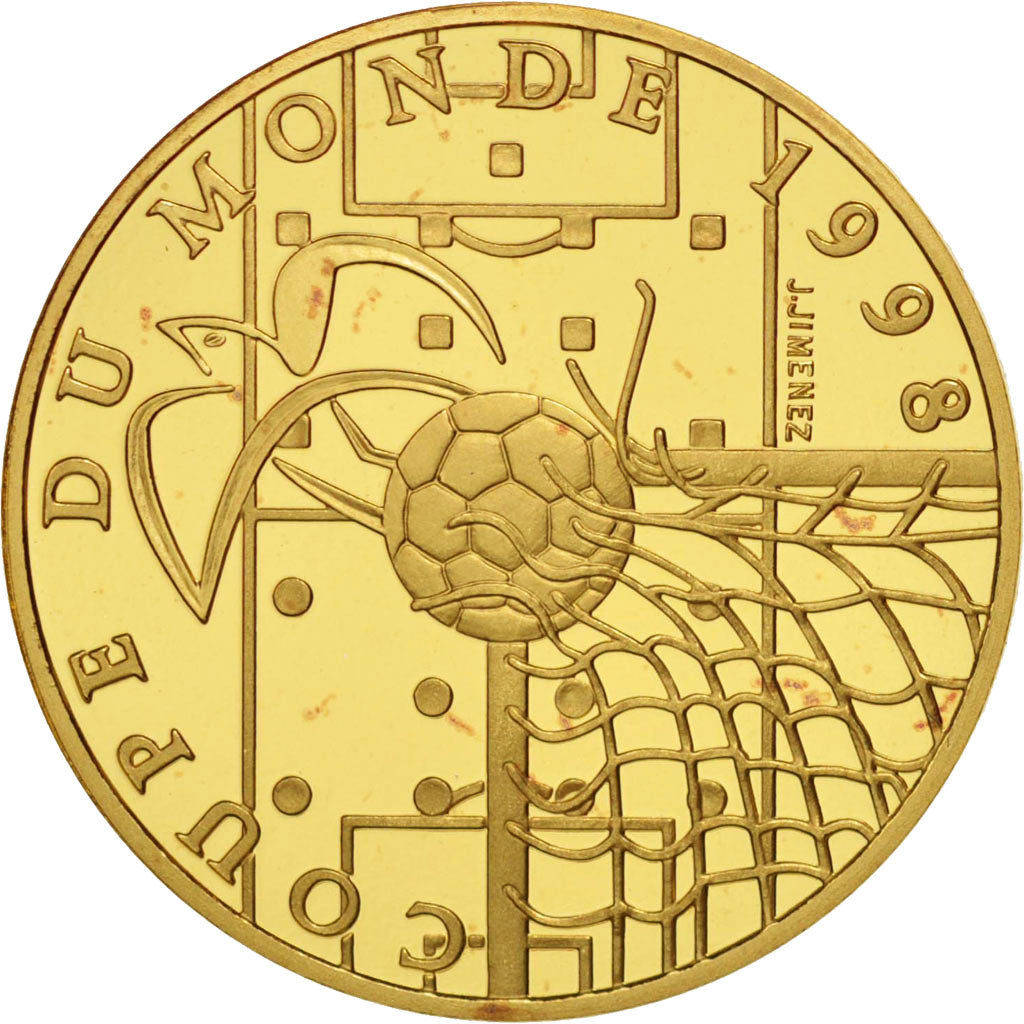 Coin, France, 50 Francs, 1996, MS(65-70), Gold, KM:1145