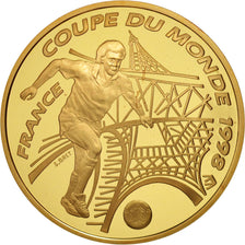 Munten, Frankrijk, 100 Francs, 1996, FDC, Goud, KM:1172