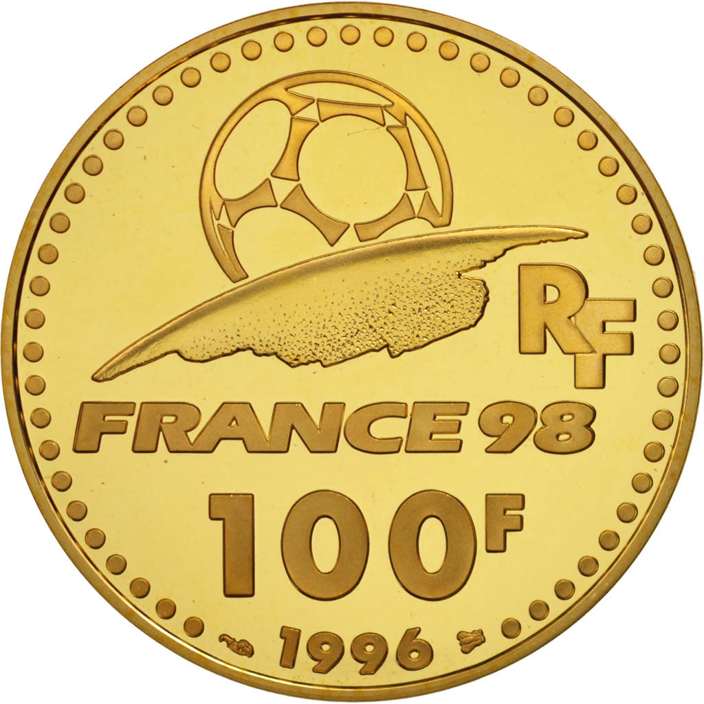 Coin, France, 100 Francs, 1996, MS(65-70), Gold, KM:1172