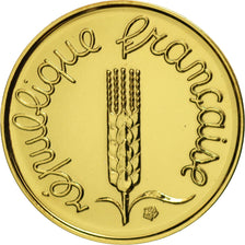 Francia, Épi, Centime, 2000, Paris, FDC, Oro, KM:928a, Gadoury:91a