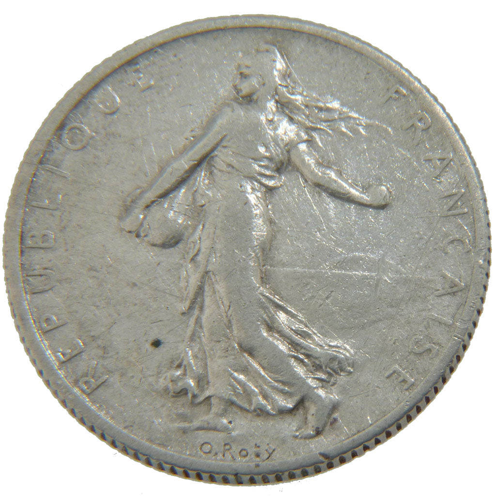FRANCE, Semeuse, 2 Francs, 1905, EF(40-45), Silver, 27, Gadoury #532, 10.00