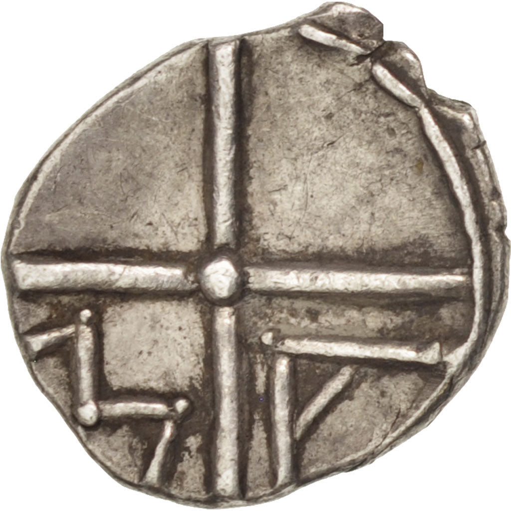 Coin, Massalia, Obol, Marseille, AU(55-58), Silver, SNG Cop:723-8