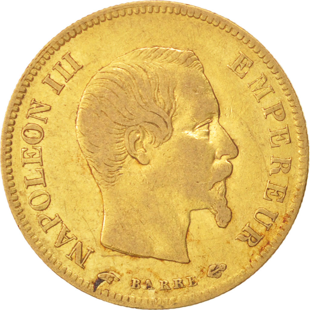 France, Napoleon III, 10 Francs, 1857, Paris, TB+, Or, Gadoury:1014