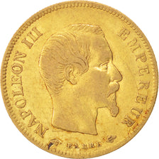 France, Napoleon III, 10 Francs, 1857, Paris, TB+, Or, Gadoury:1014