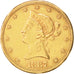 Estados Unidos, Coronet Head, $10, 1887, San Francisco, MBC, KM:102