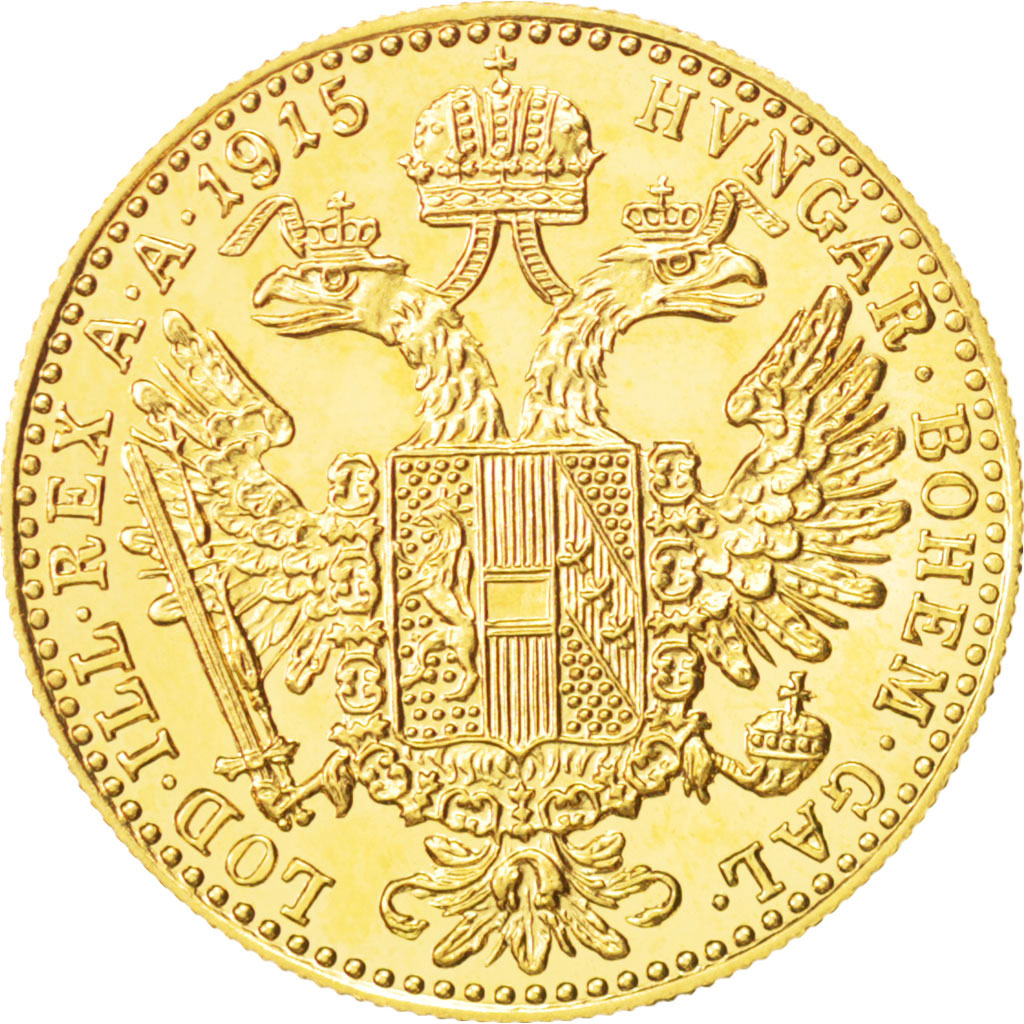 Autriche, Franz Joseph I, Ducat, 1915, FDC, Or, KM:2267