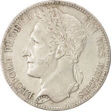 Belgium, Leopold I, 5 Francs, 5 Frank, 1844, EF(40-45), Silver, KM:3.1