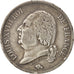 France, Louis XVIII, 5 Francs, 1823, Perpignan, VF(30-35), Silver, KM:711.11