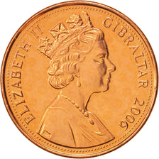 Monnaie, Gibraltar, Elizabeth II, 2 Pence, 2006, Pobjoy Mint, SPL+, Copper