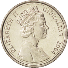 Gibraltar, Elizabeth II, 5 Pence, 2004, Pobjoy Mint, SPL+, Copper-nickel