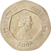 Gibraltar, Elizabeth II, 20 Pence, 2004, MS(64), Copper-nickel, KM:1048