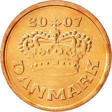 Münze, Dänemark, Margrethe II, 25 Öre, 2007, Brondby, STGL, Bronze, KM:868.2
