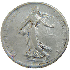 FRANCE, Semeuse, 2 Francs, 1910, Paris, KM #845.1, EF(40-45), Silver, 27,...