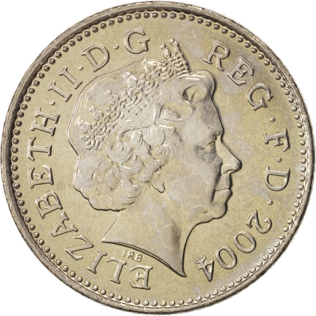 Coin, Great Britain, Elizabeth II, 10 Pence, 2004, MS(64), Copper-nickel, KM:989