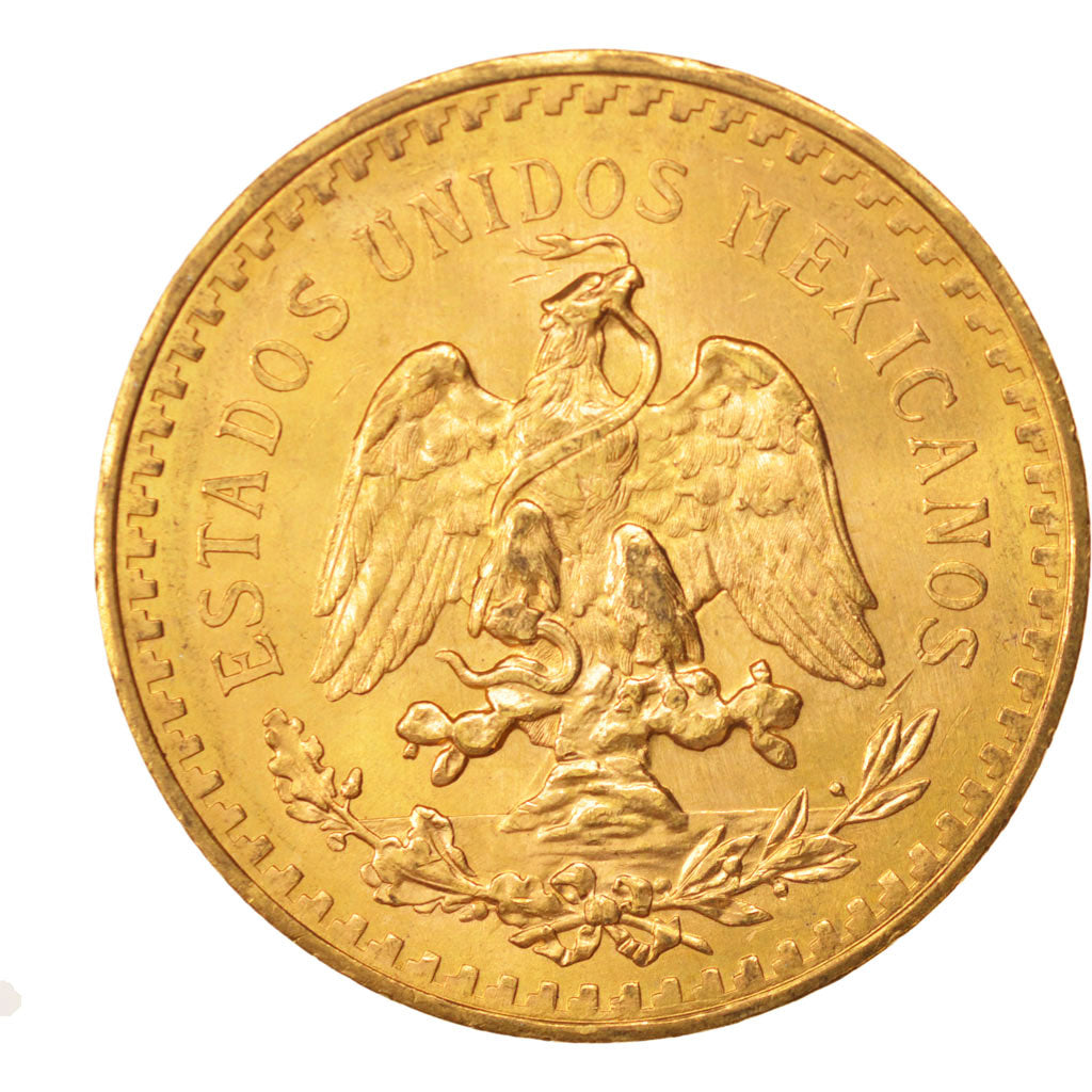 Mexique, 50 Pesos, 1944, Mexico City, SUP, Or, KM:481